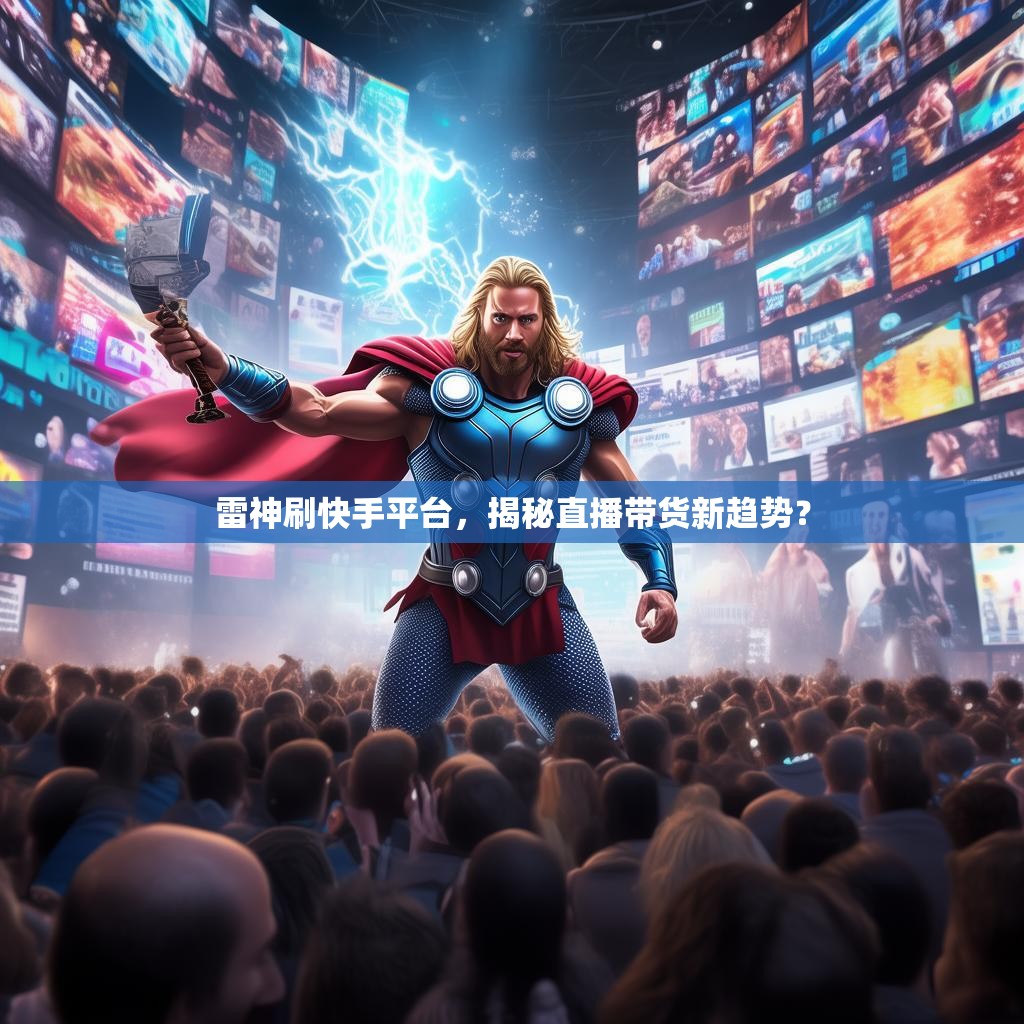 雷神刷快手平台，揭秘直播带货新趋势？